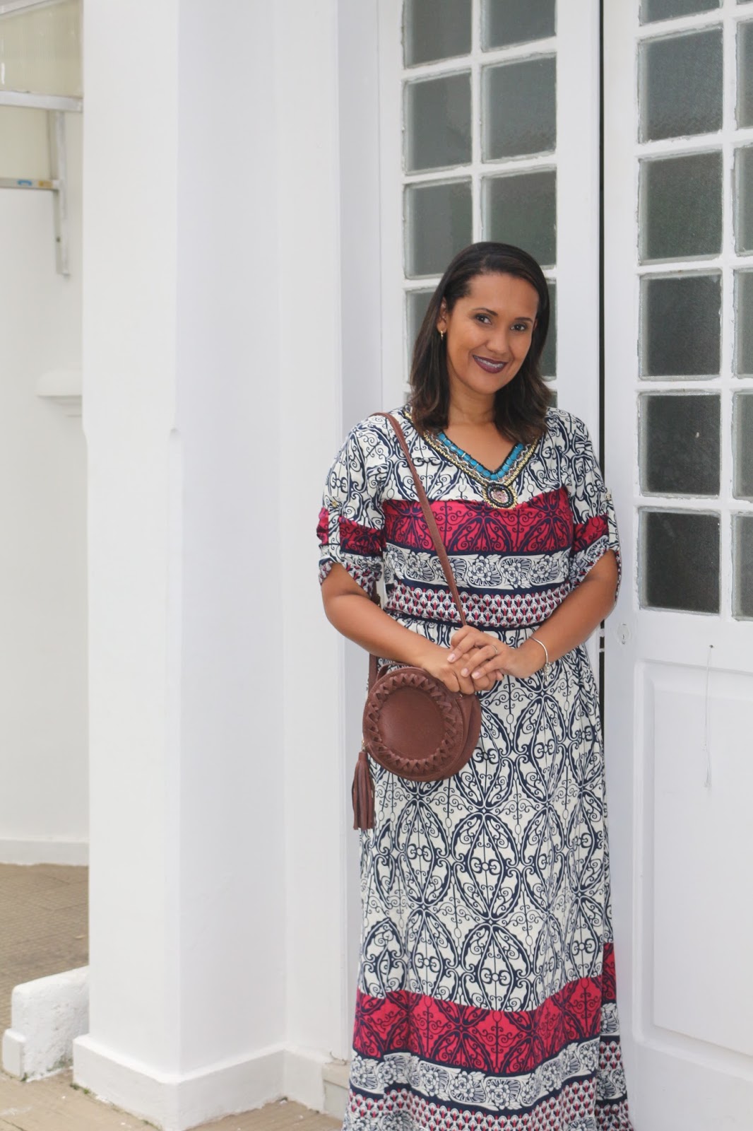 LOOK DO DIA : VESTIDO ESTAMPADO