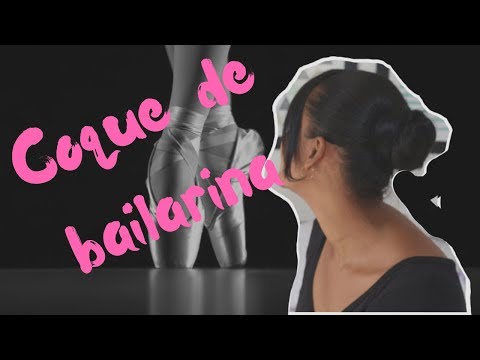 COQUE DE BAILARINA OU ROSQUINHA